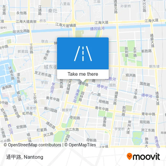通甲路 map
