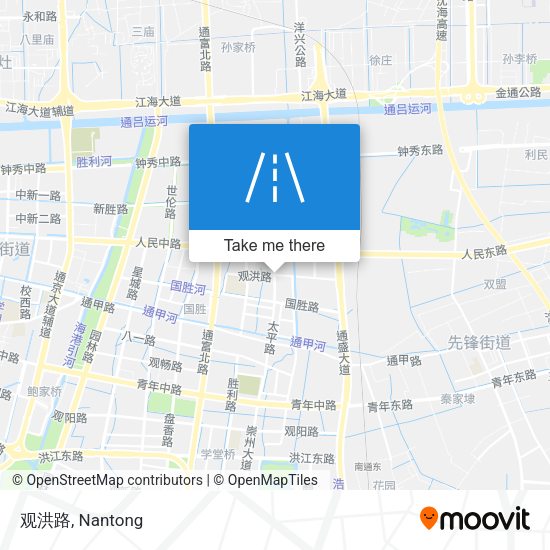 观洪路 map