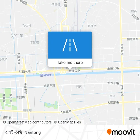金通公路 map