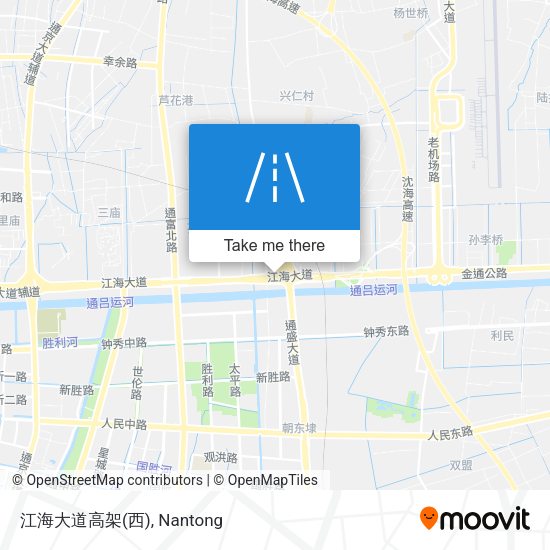 江海大道高架(西) map