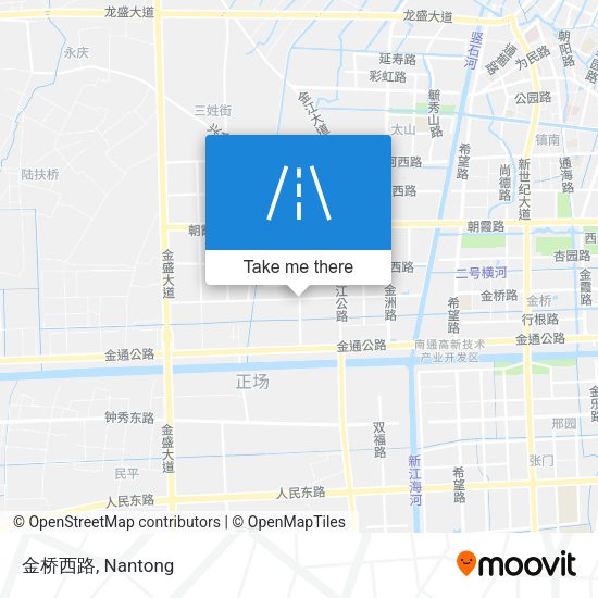 金桥西路 map