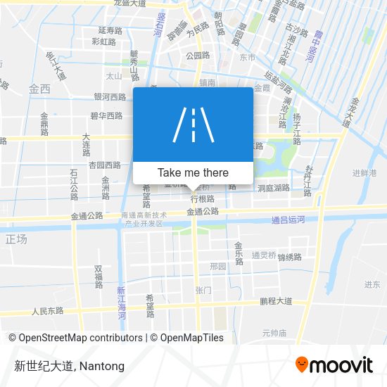 新世纪大道 map