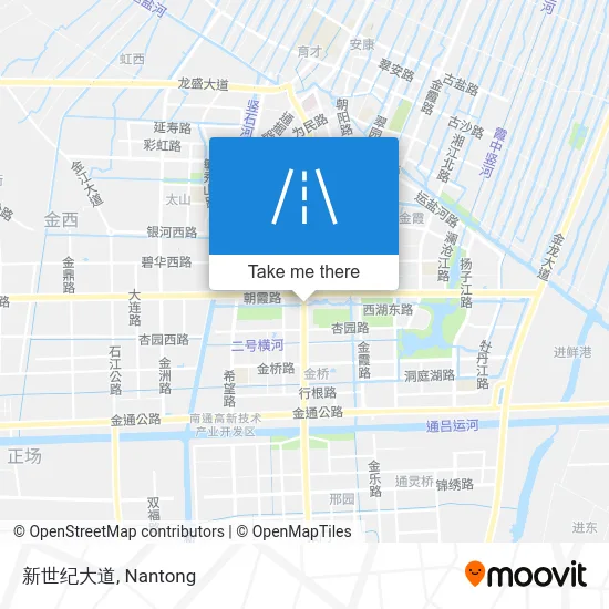 新世纪大道 map