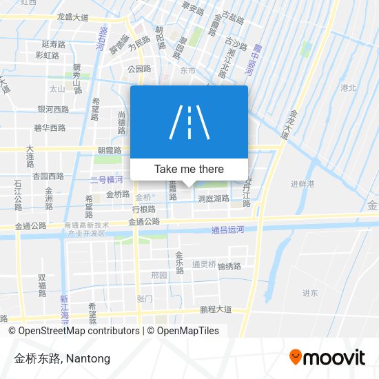 金桥东路 map