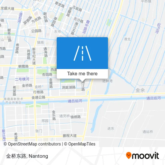 金桥东路 map