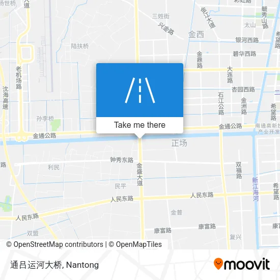 通吕运河大桥 map