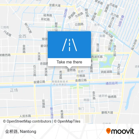 金桥路 map