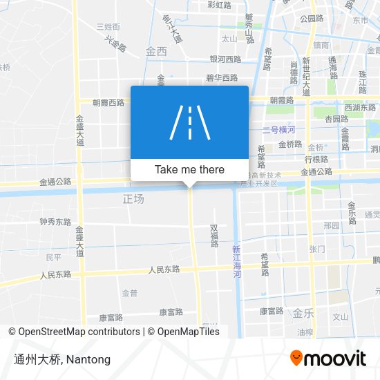 通州大桥 map