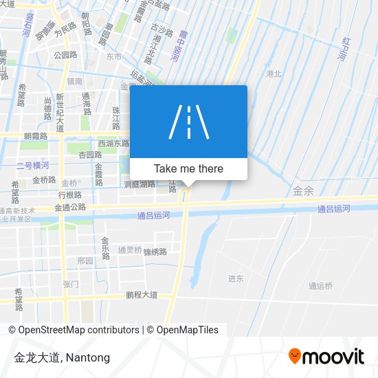 金龙大道 map