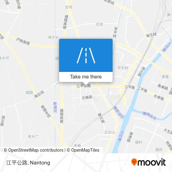 江平公路 map