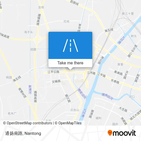 通扬南路 map