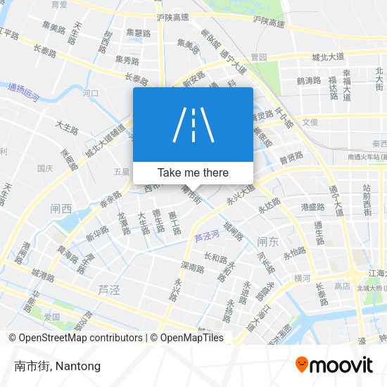南市街 map