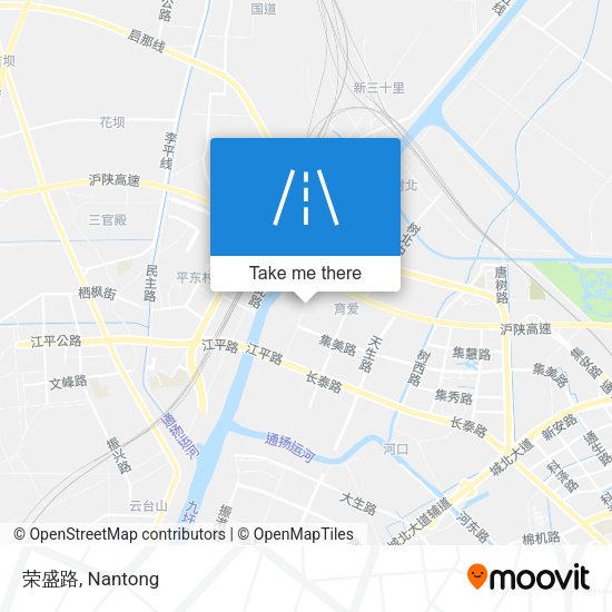 荣盛路 map