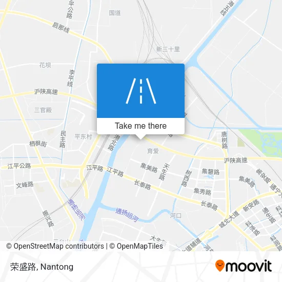荣盛路 map