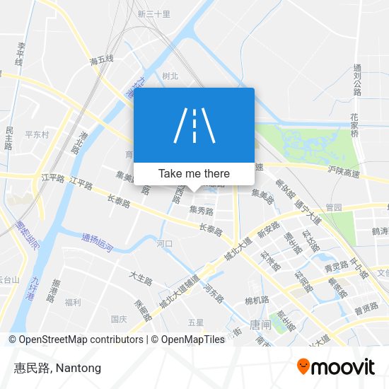 惠民路 map