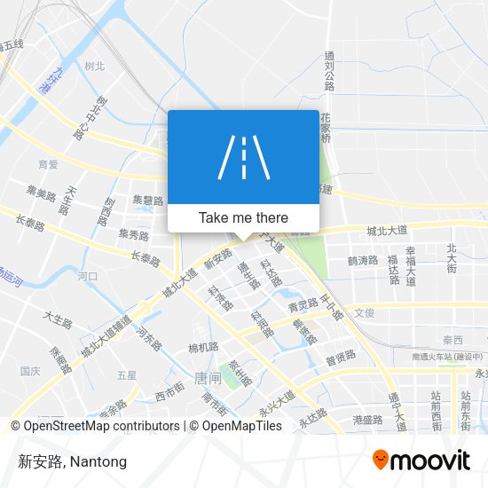 新安路 map