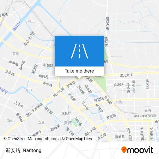 新安路 map