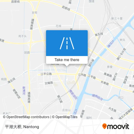 平潮大桥 map