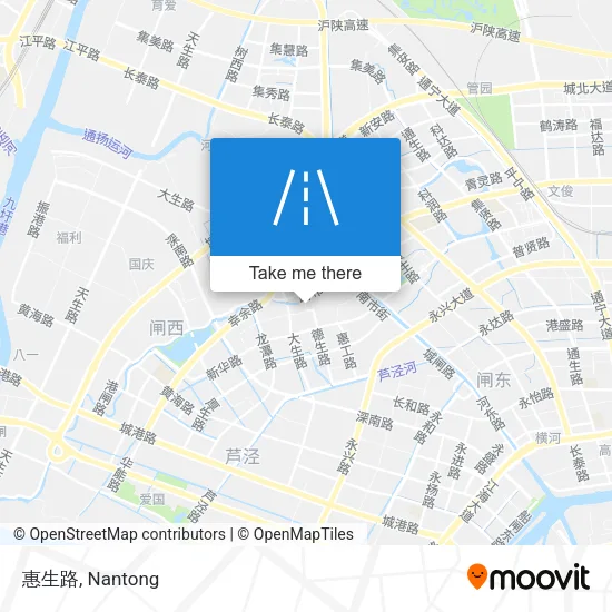 惠生路 map