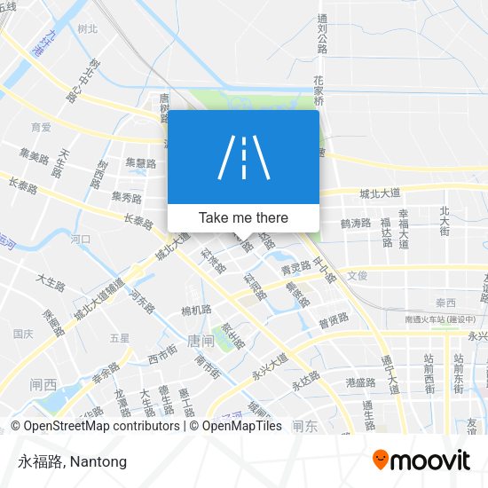 永福路 map
