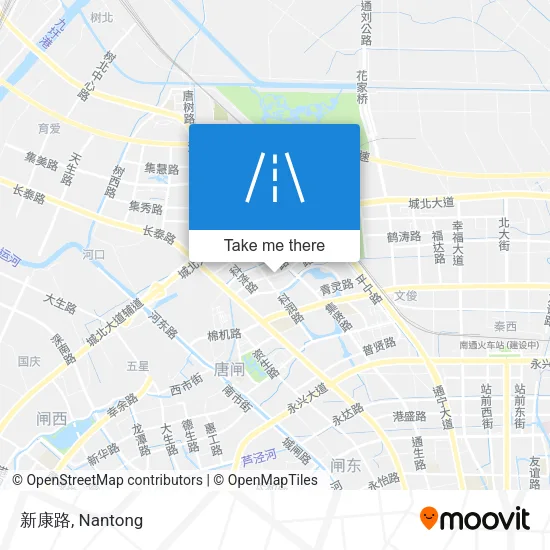 新康路 map