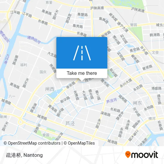 疏港桥 map