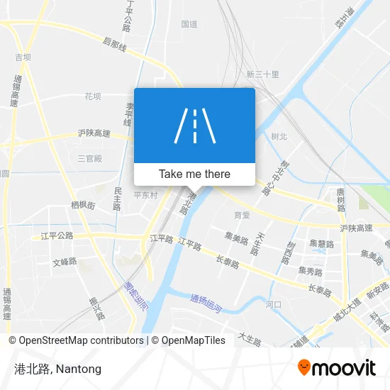 港北路 map