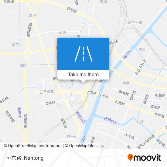 恒东路 map
