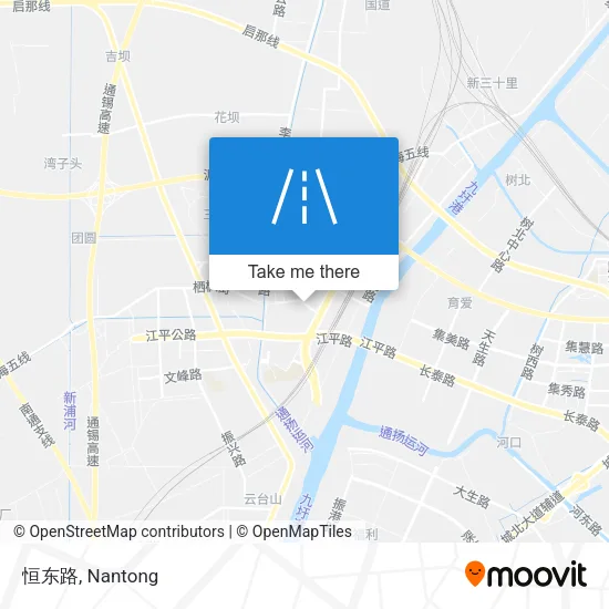 恒东路 map