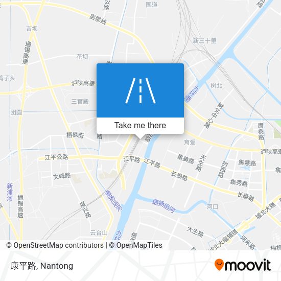 康平路 map