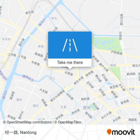 经一路 map