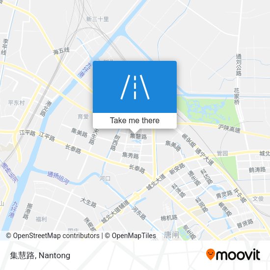 集慧路 map