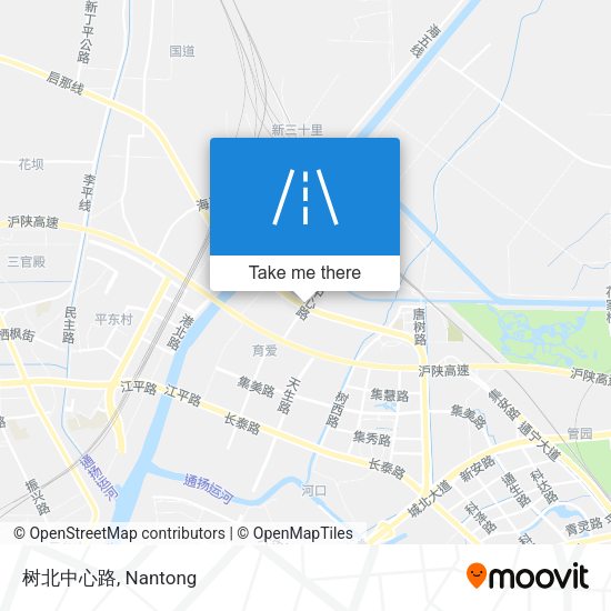 树北中心路 map