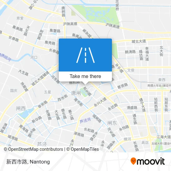新西市路 map