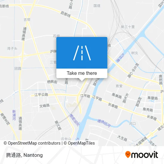 腾通路 map