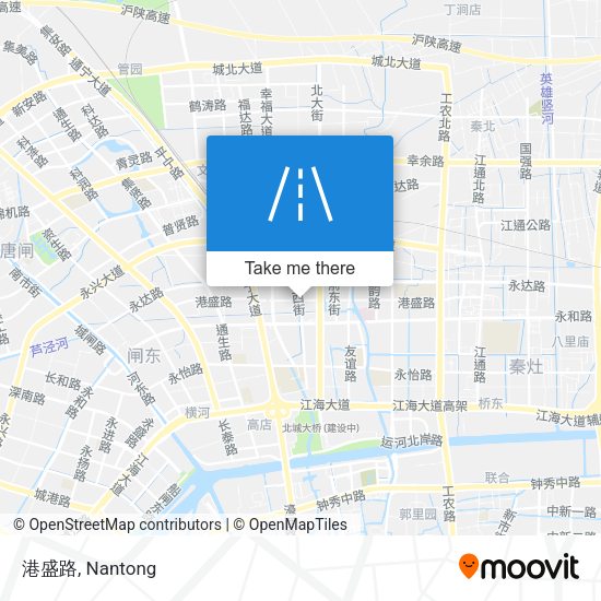 港盛路 map