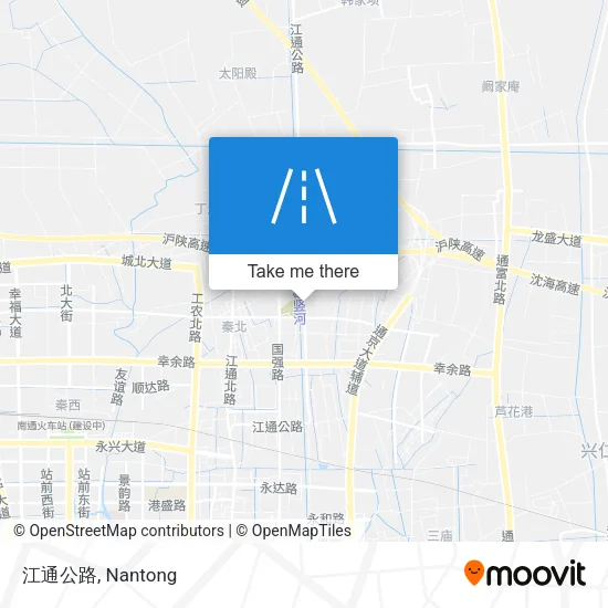 江通公路 map