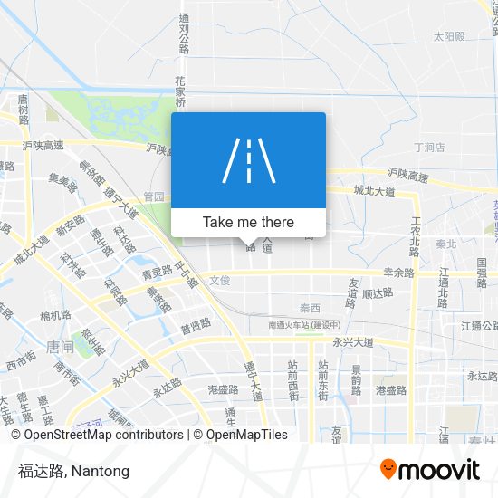 福达路 map