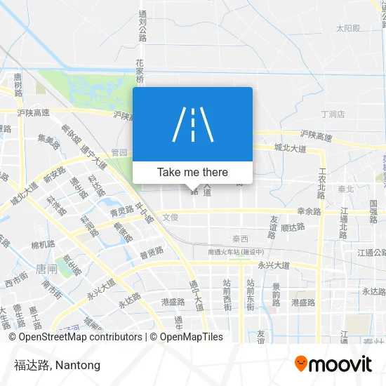 福达路 map