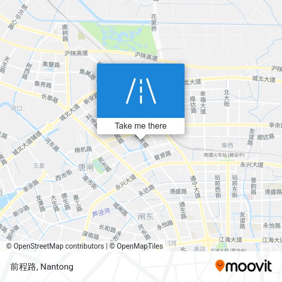 前程路 map