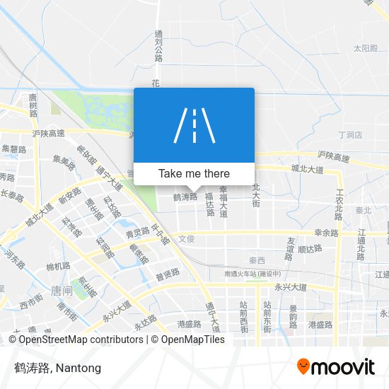 鹤涛路 map