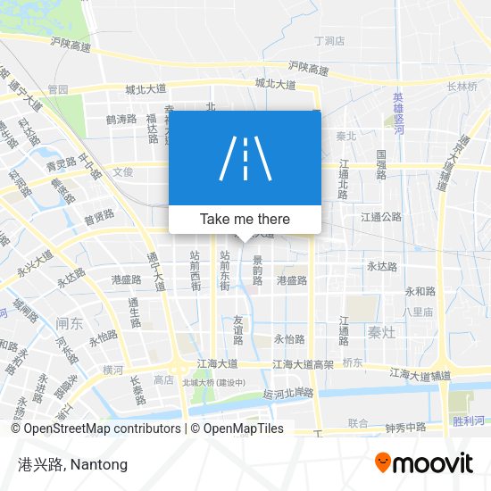 港兴路 map