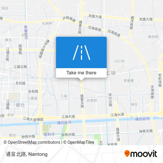 通富北路 map