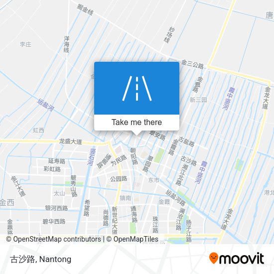 古沙路 map