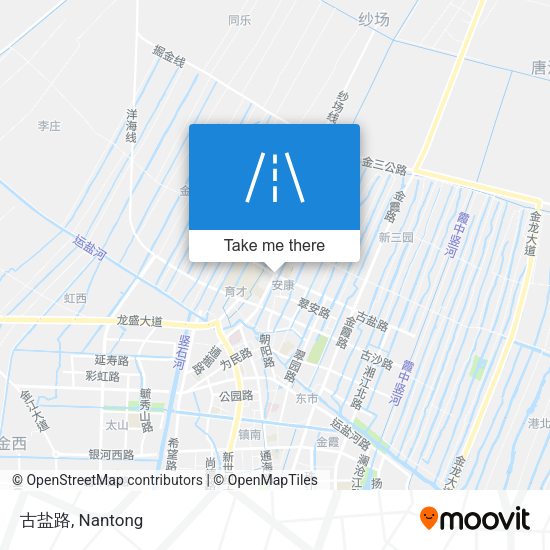 古盐路 map