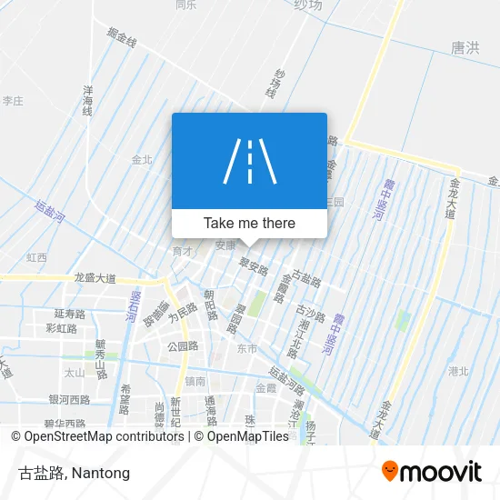 古盐路 map