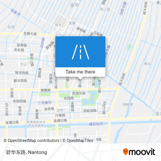 碧华东路 map