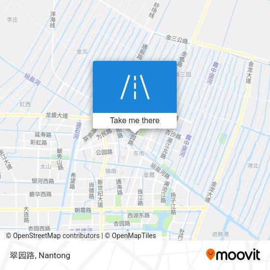 翠园路 map