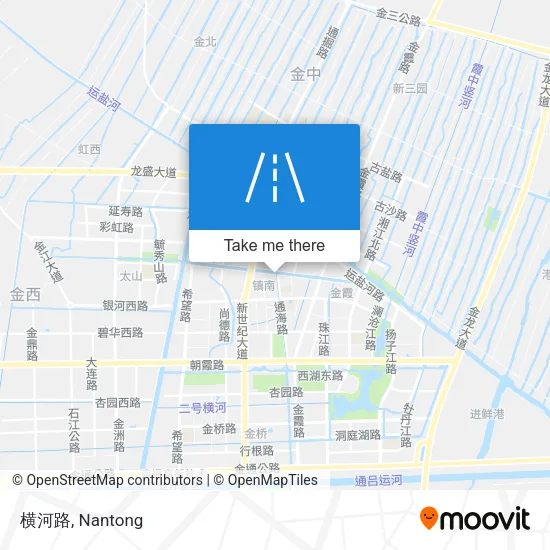 横河路 map