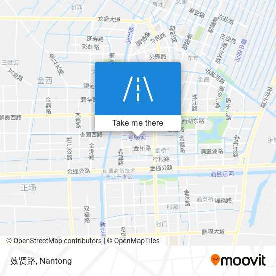 效贤路 map
